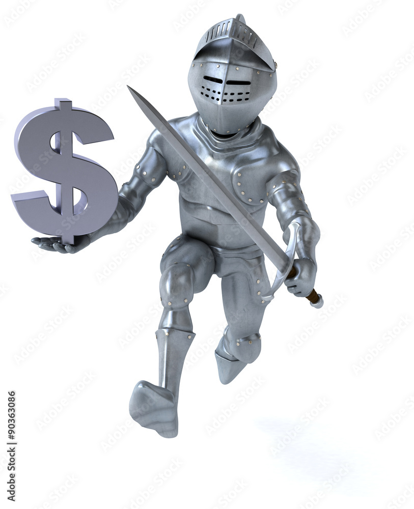 Fototapeta premium Fun knight