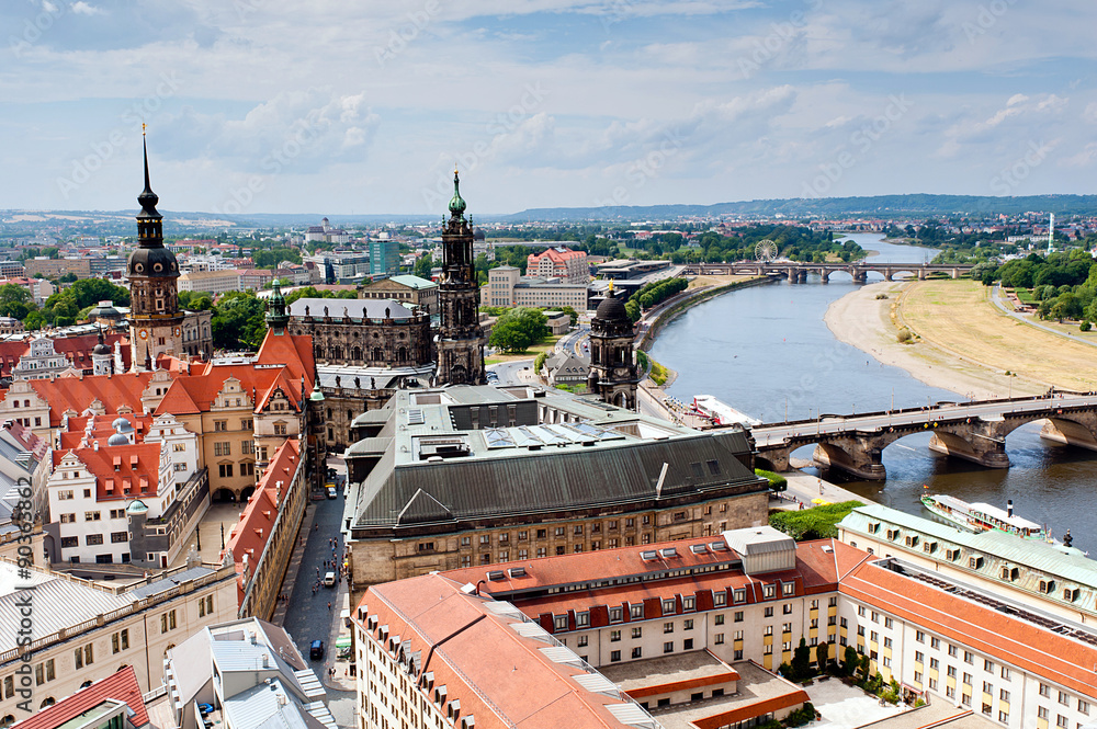 Obraz premium dresden city