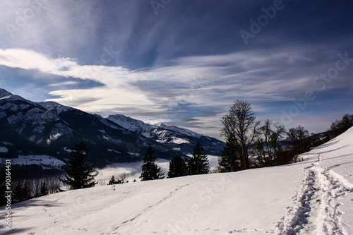 Winterlandschaft, Oberpinzgau, Alpen