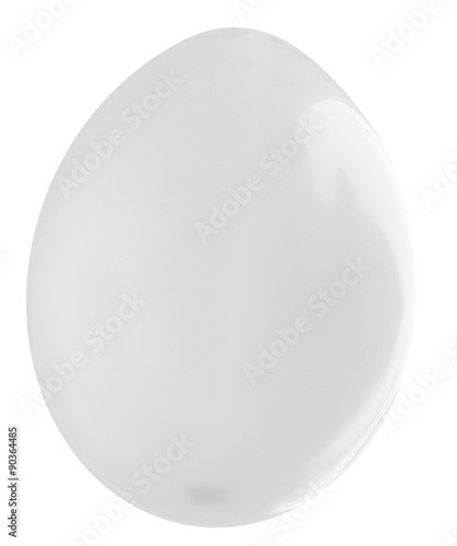 ballon blanc sur fond blanc 
