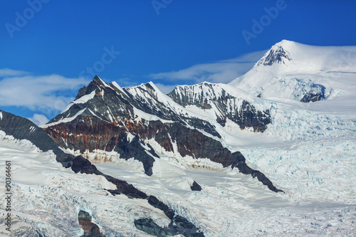 Denali (McKinley)peak in Alaska photo