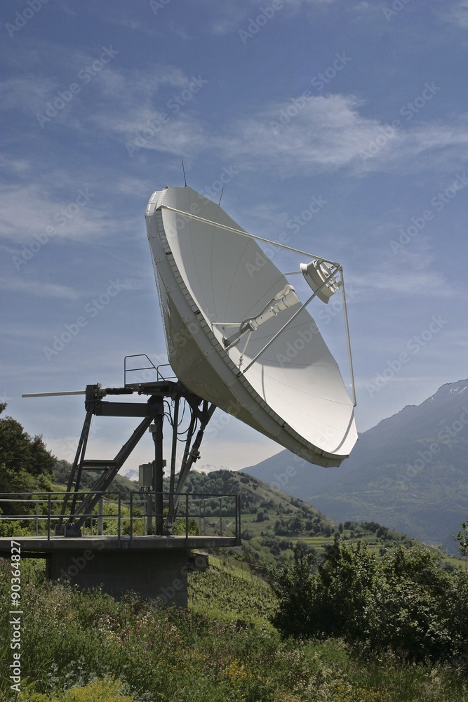 satellite antennas, radar
