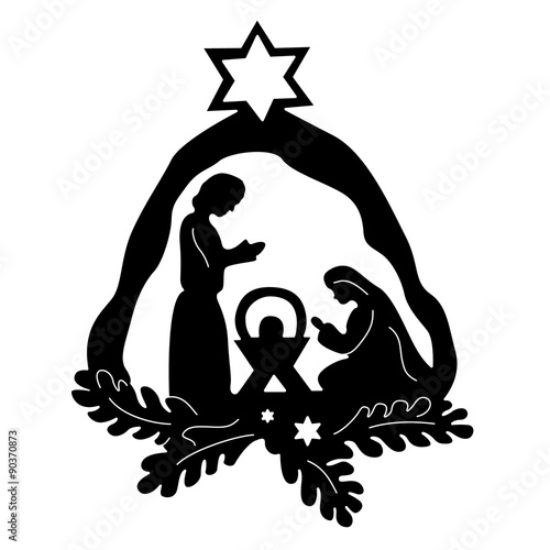 Baumschmuck - Krippe