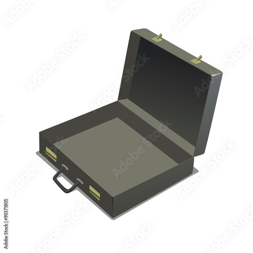 empty briefcase