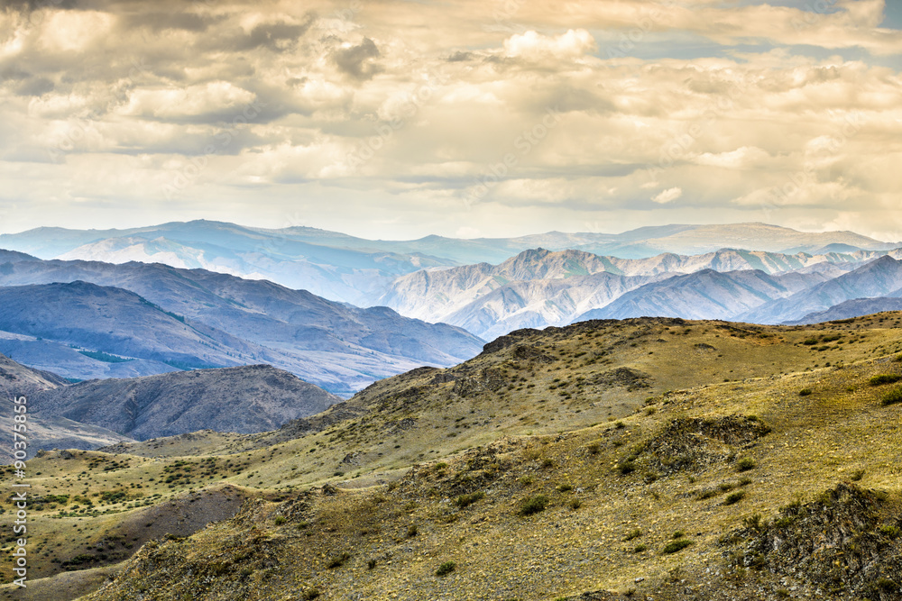 Fototapeta premium Beautiful mountains landscape