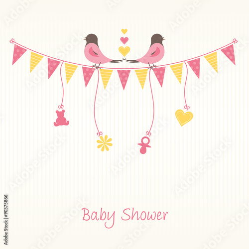 Sweet Card with "Baby Shower"