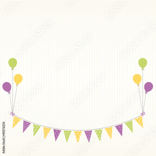 Garland with Ballons
