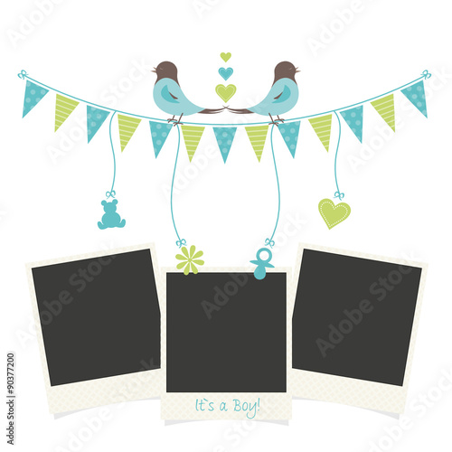 Sweet Garland with Polaroids 