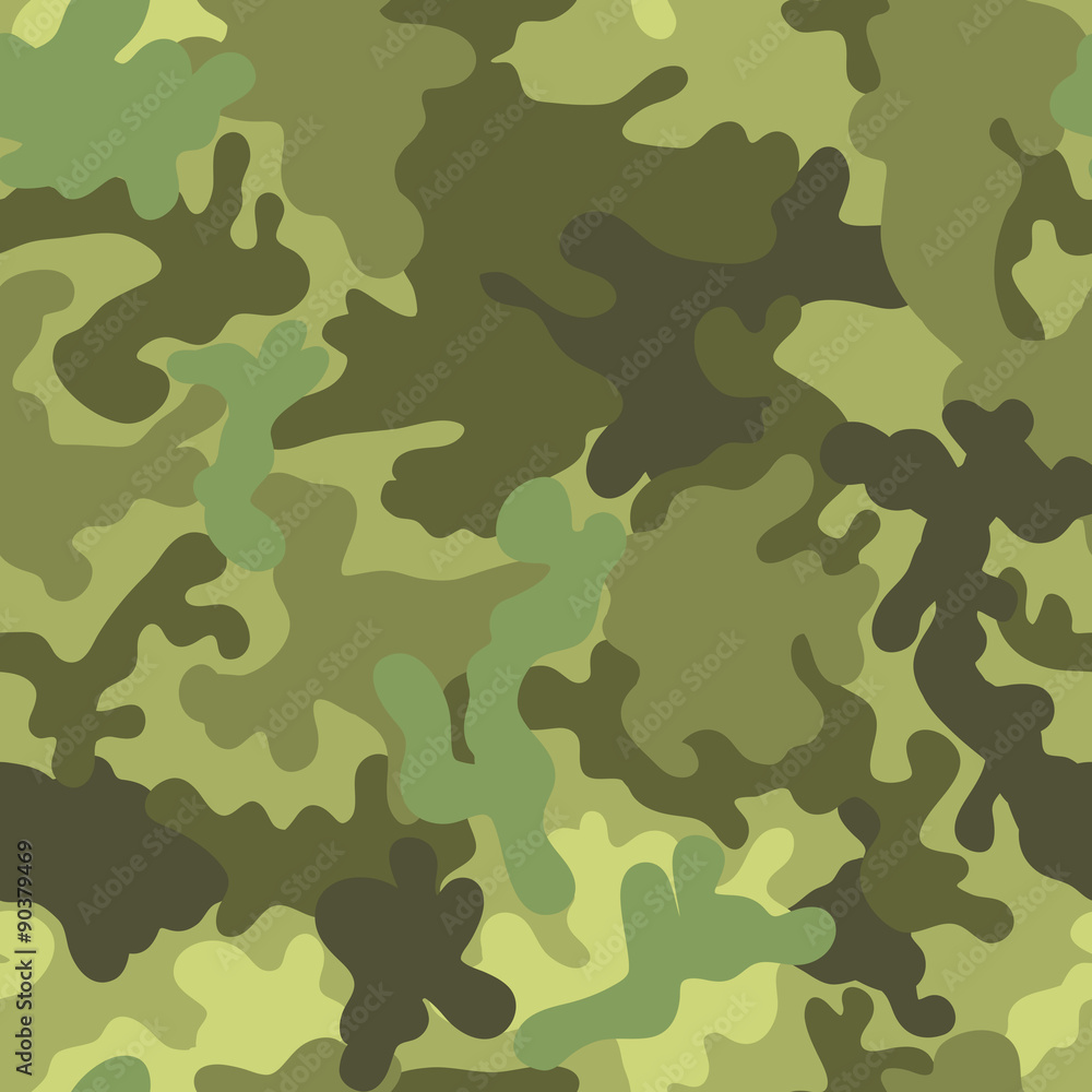 Military army seamless pattern. Vector illustration for fabric. Military army seamless pattern. Vector illustration for fabric.