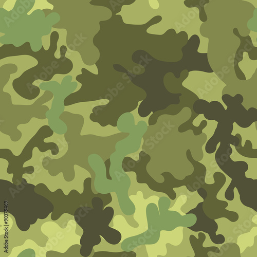 Military army seamless pattern. Vector illustration for fabric.