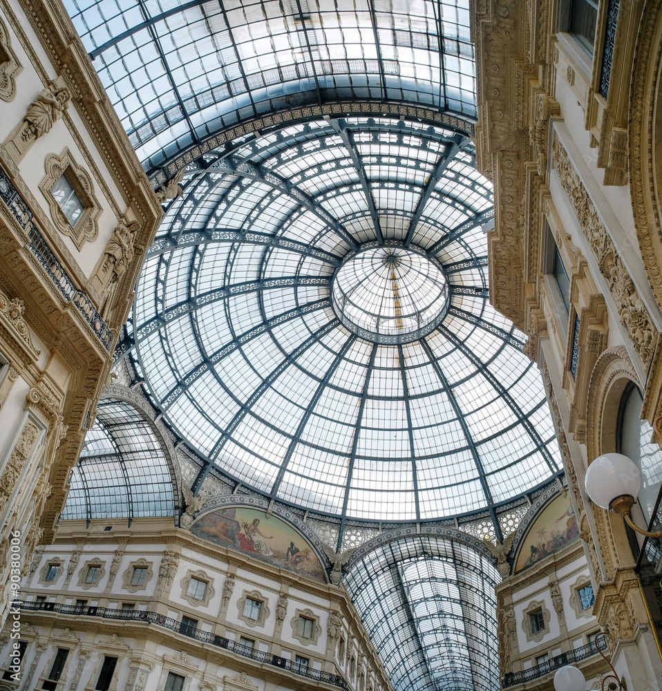 Milano, galleria Vittorio Emanuele II