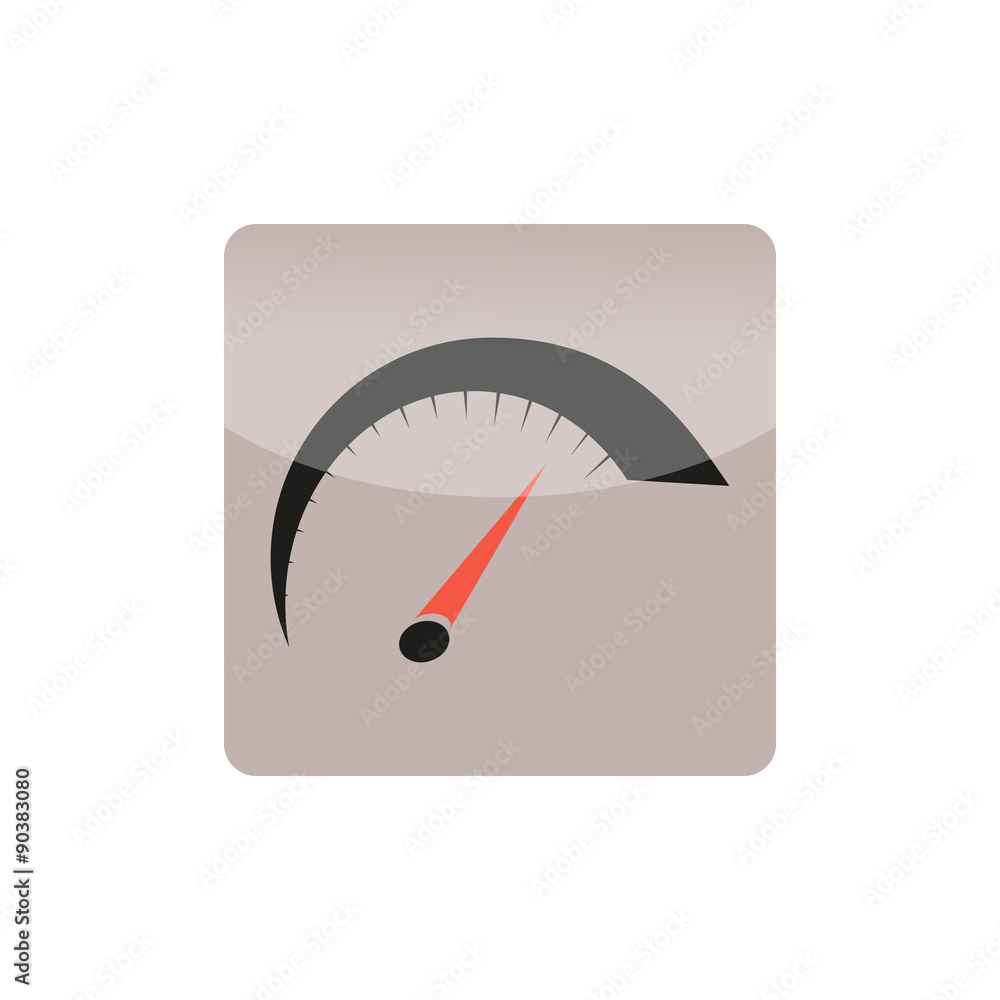 speedometer icon. button for the network speedometer icon. button for the network