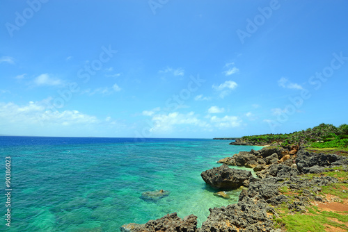 美しい沖縄の海
