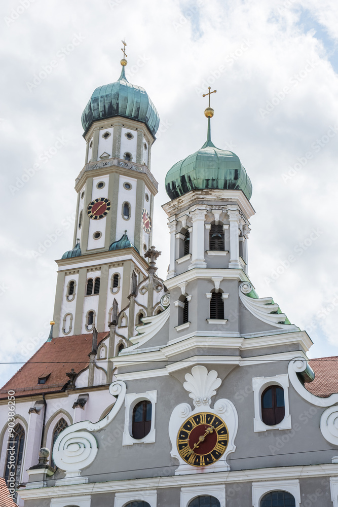 Obraz premium Basilika St. Ulrich in Augsburg