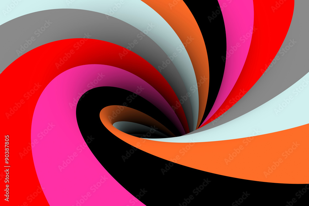Fototapeta black hole multicolored background