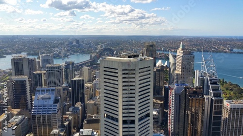 Sydney city depuis La Sydney Tower  Australie