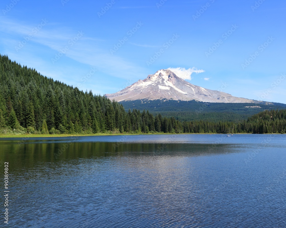 Mt Hood from Trillium Lake, Oregon
