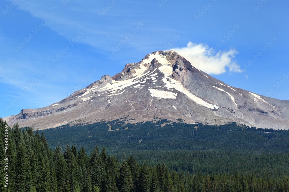 Mt Hood from Trillium Lake, Oregon