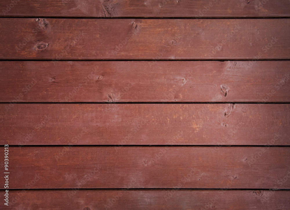 Obraz premium painted old wooden wall. red background