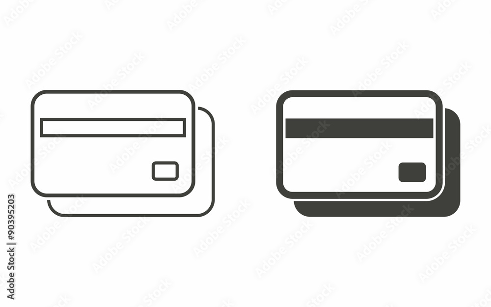 Credit card icon Credit card icon