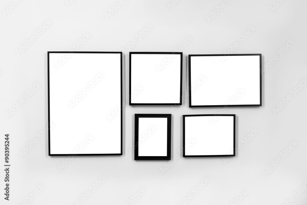 Frames on the wall Frames on the wall