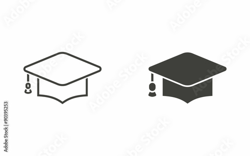 Graduation cap icon