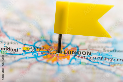 Photography London on a map