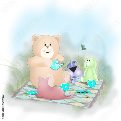 Teddy Bear Tea Party