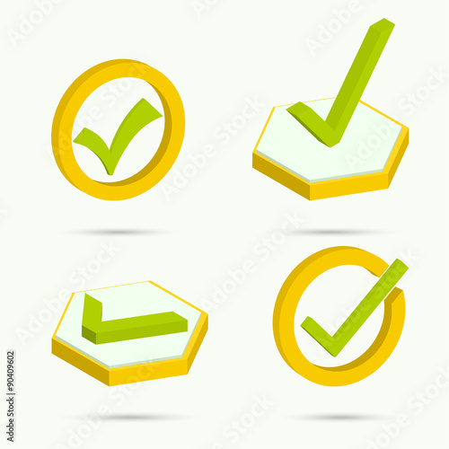 Isometric icons