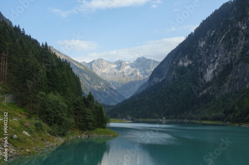 Fototapeta Naklejka Na Ścianę i Meble -  Bergsee in den österreichischen Alpen
