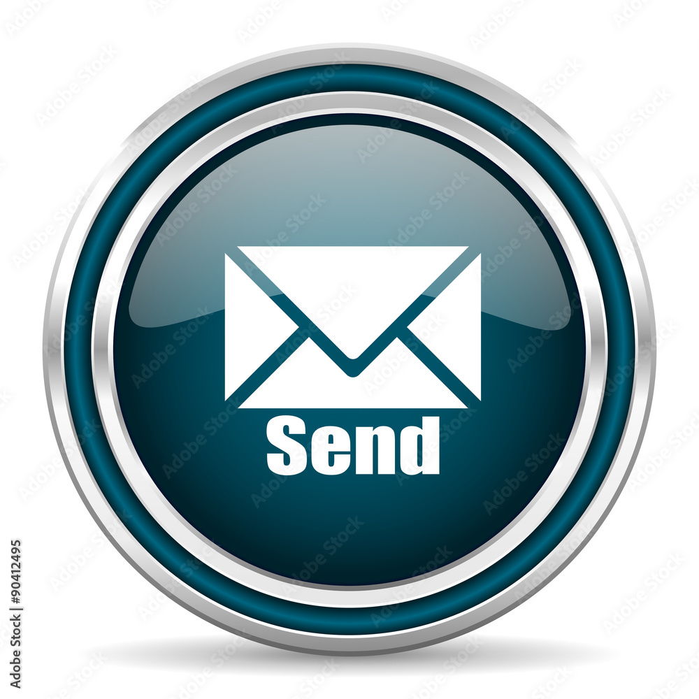 send blue glossy web icon send blue glossy web icon