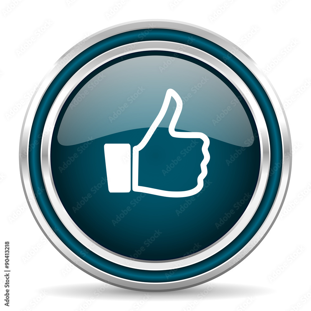 like blue glossy web icon like blue glossy web icon