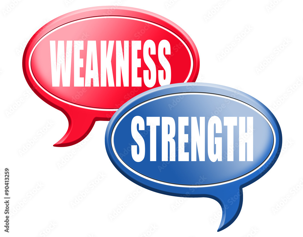 strength weakness strength weakness