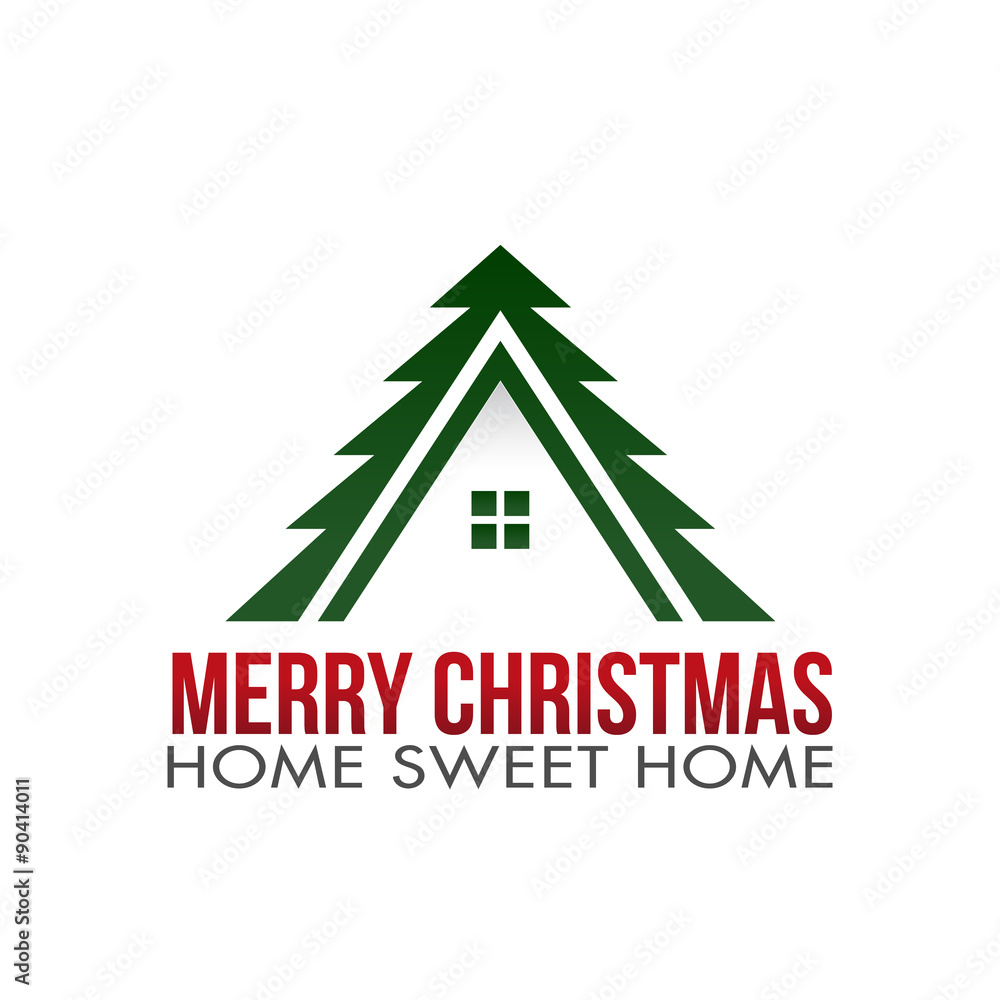 Merry Christmas Home Logo