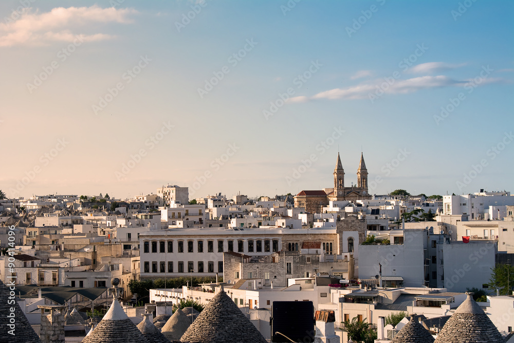 Obraz premium Skyline of Alberobello (Puglia - Italy)