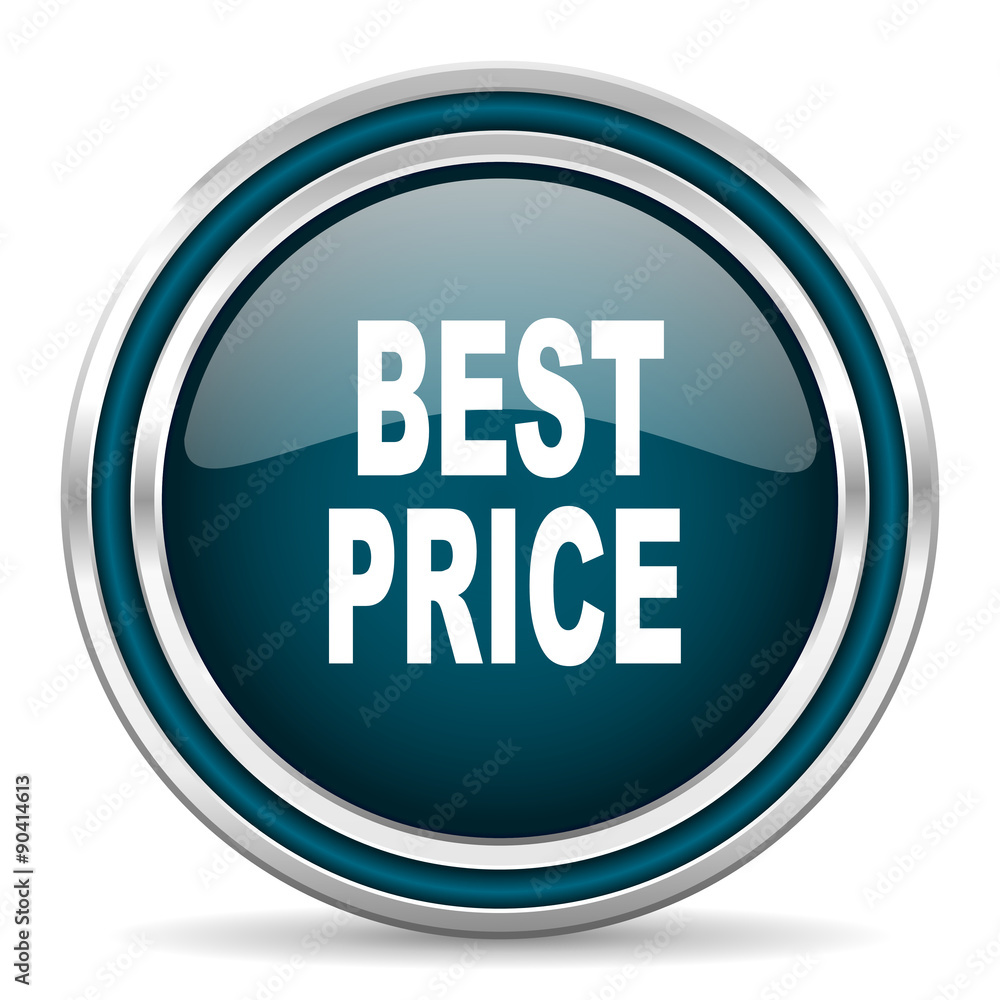 best price blue glossy web icon best price blue glossy web icon