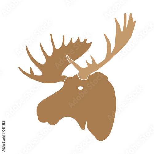 moose deer head