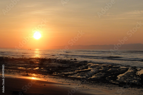 Sunset in Costa Rica, Osa Peninsula