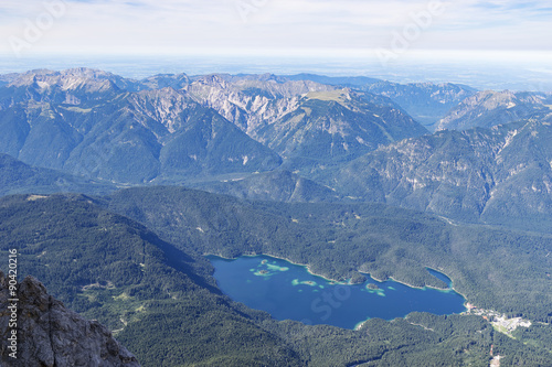 View to lake Eibsee