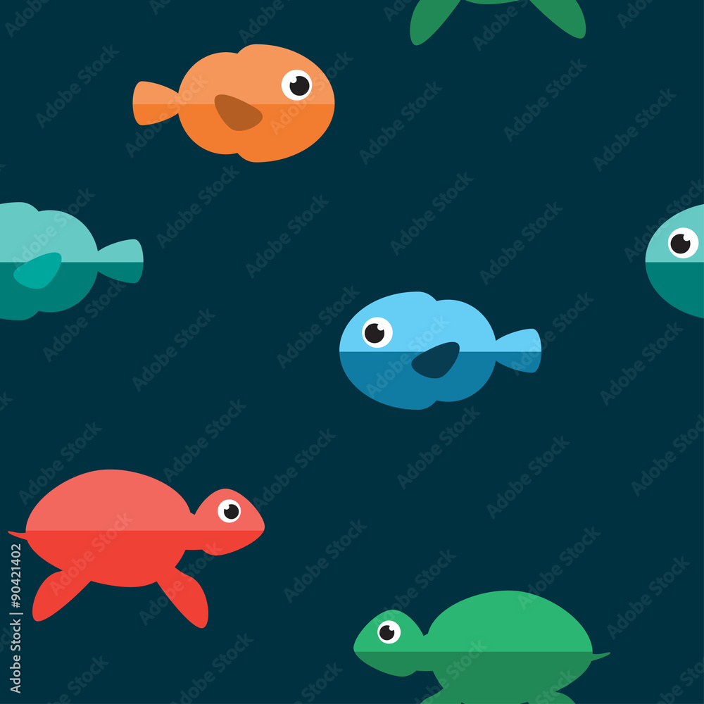 Marine Pattern. Marine Pattern.
