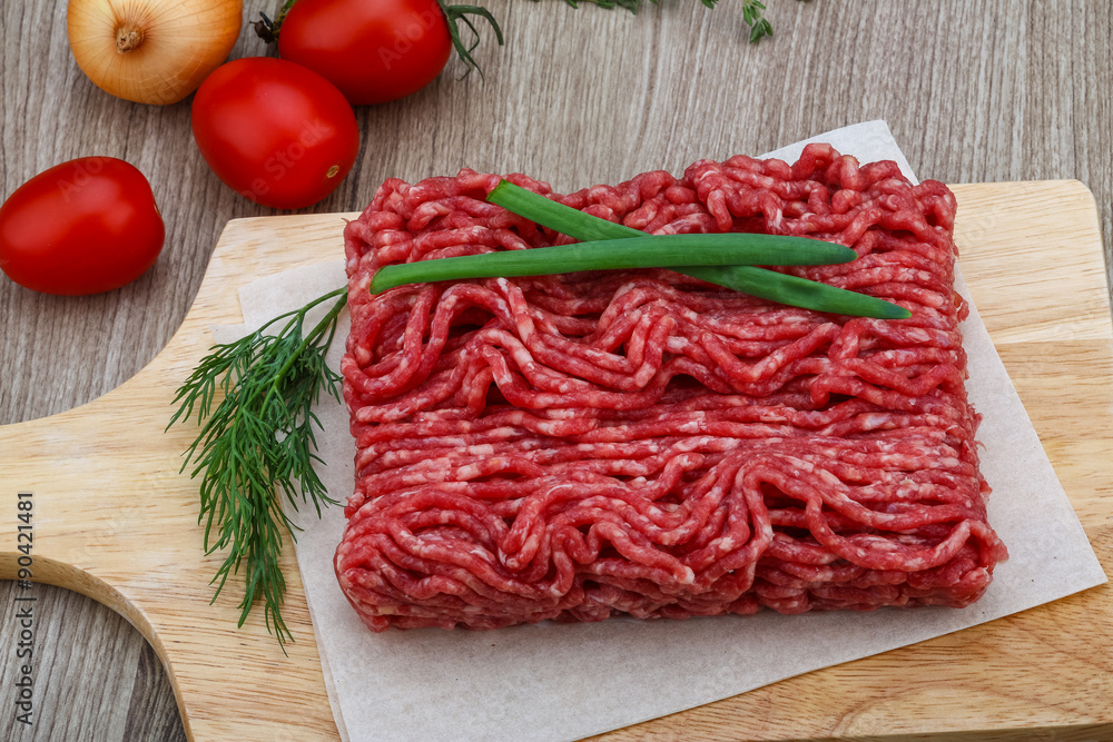 Raw minced meat Raw minced meat