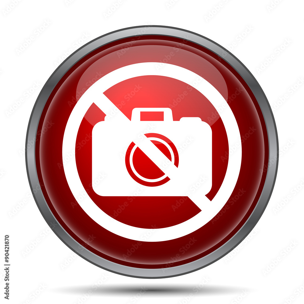 Forbidden camera icon Forbidden camera icon
