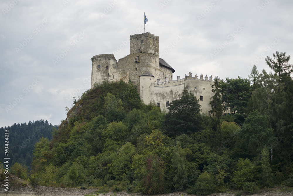 Castle Dunajec in Niedzica, Polan