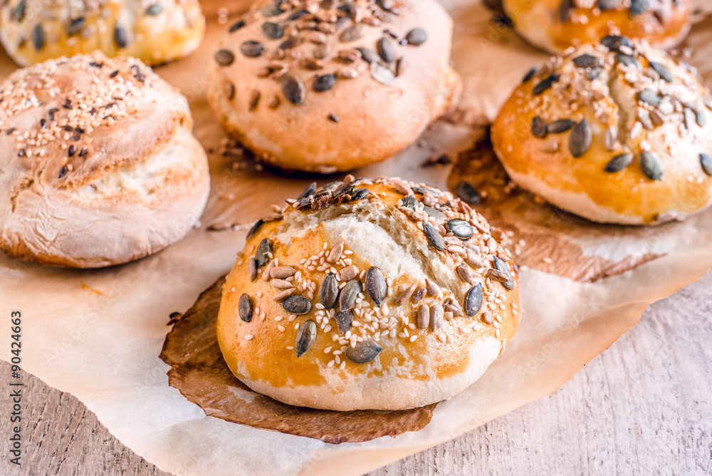 Homemade buns Homemade buns