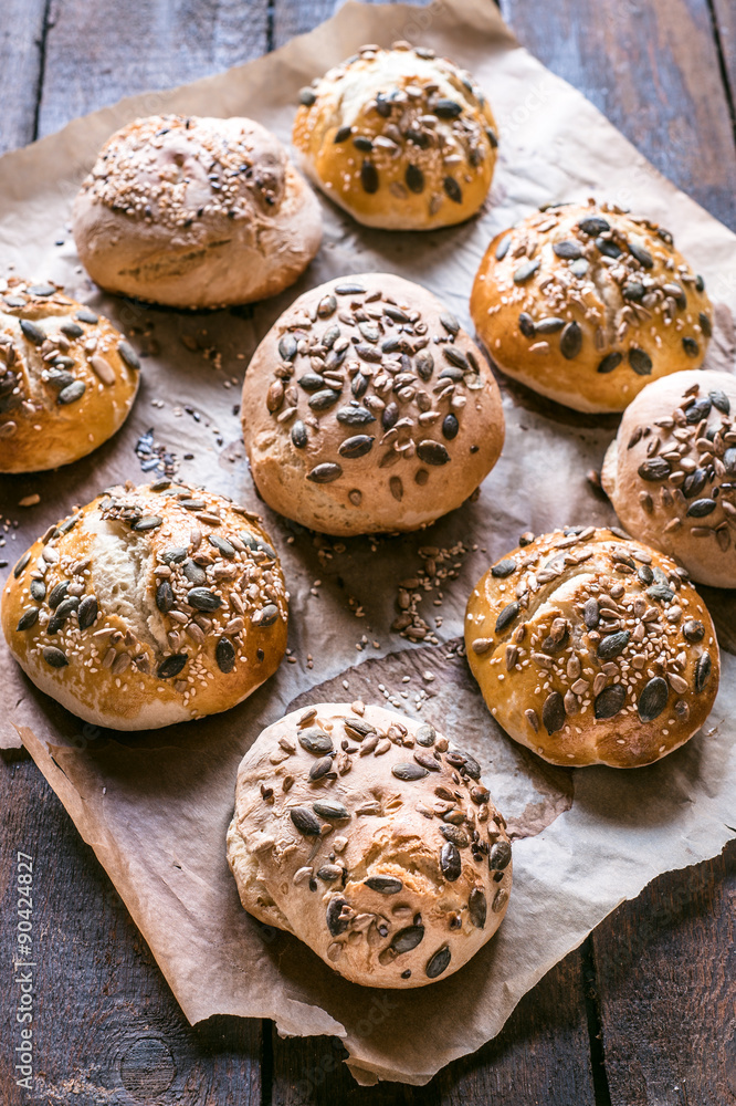 Homemade buns Homemade buns