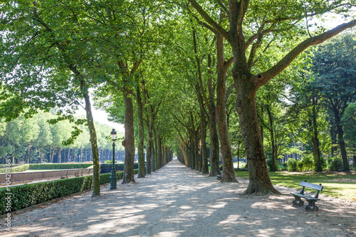 Park in Brussels, Belgium