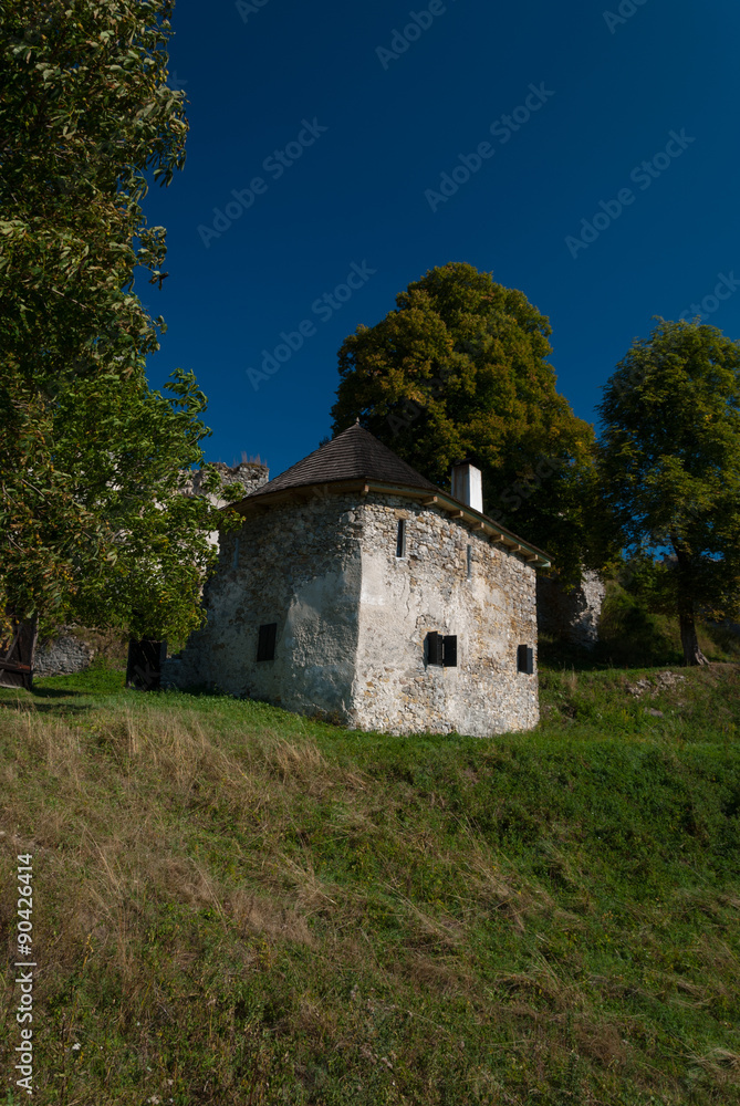 Ruins of Sklabina Castle - Martin, Slovakia