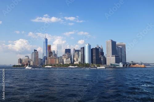 Skyline von Manhattan  New York
