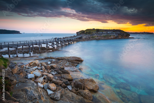 Beautiful seascape in La perouse, Sydney ,Australia. photo