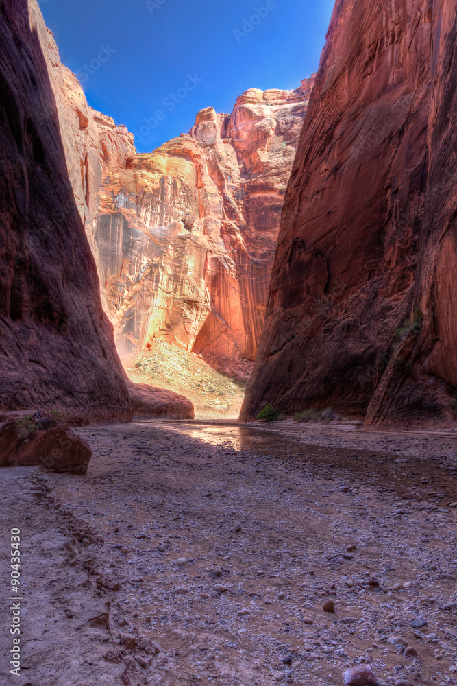 AZ-UT-Paria Canyon-Vermillion Cliffs Wilderness. This image was captured during one of my 40 mile backpacks down the Paria River, experiencing hundreds of stream crossings.